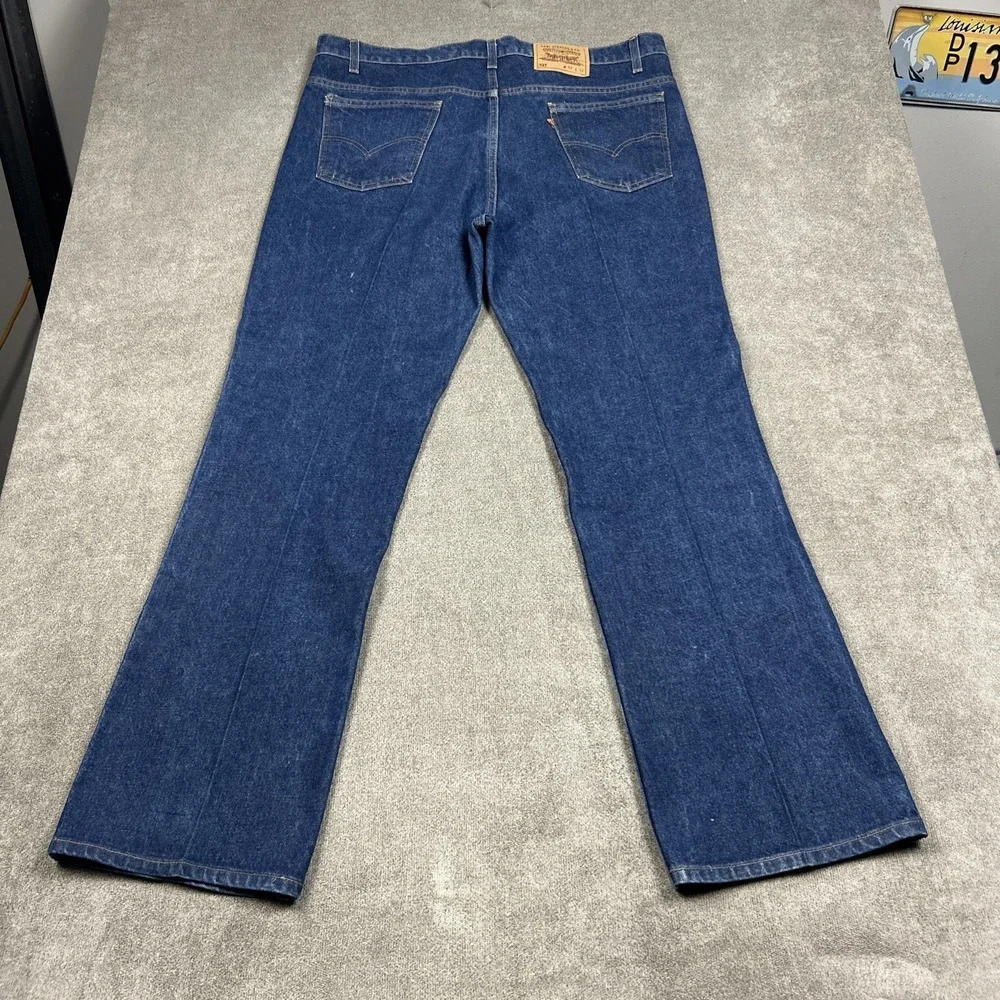 Vintage Levis Jeans Mens 41x33 Blue 517 90s Orange Tab Bootcut USA (Tag42x32)